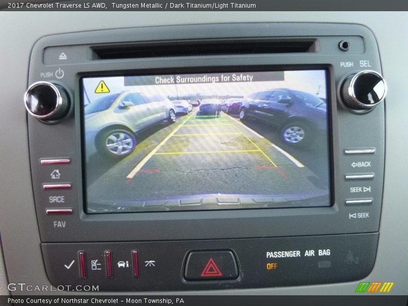Tungsten Metallic / Dark Titanium/Light Titanium 2017 Chevrolet Traverse LS AWD