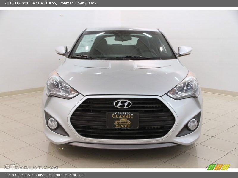 Ironman Silver / Black 2013 Hyundai Veloster Turbo