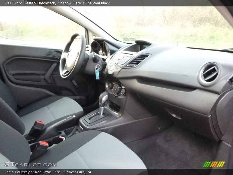 Shadow Black / Charcoal Black 2016 Ford Fiesta S Hatchback