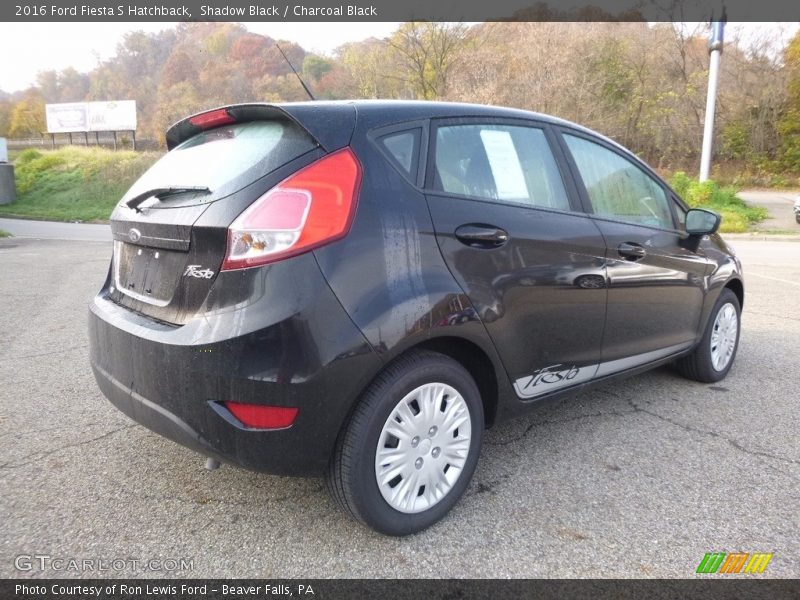 Shadow Black / Charcoal Black 2016 Ford Fiesta S Hatchback