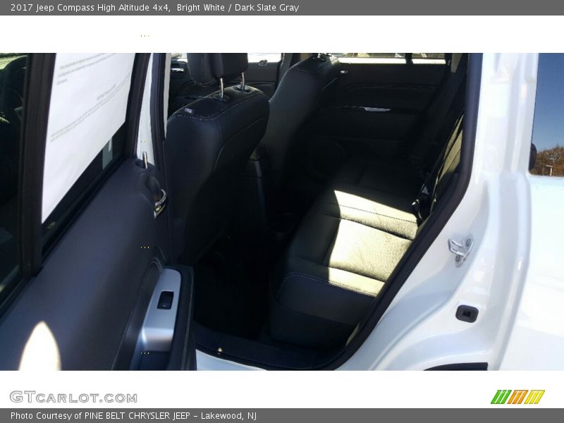 Bright White / Dark Slate Gray 2017 Jeep Compass High Altitude 4x4