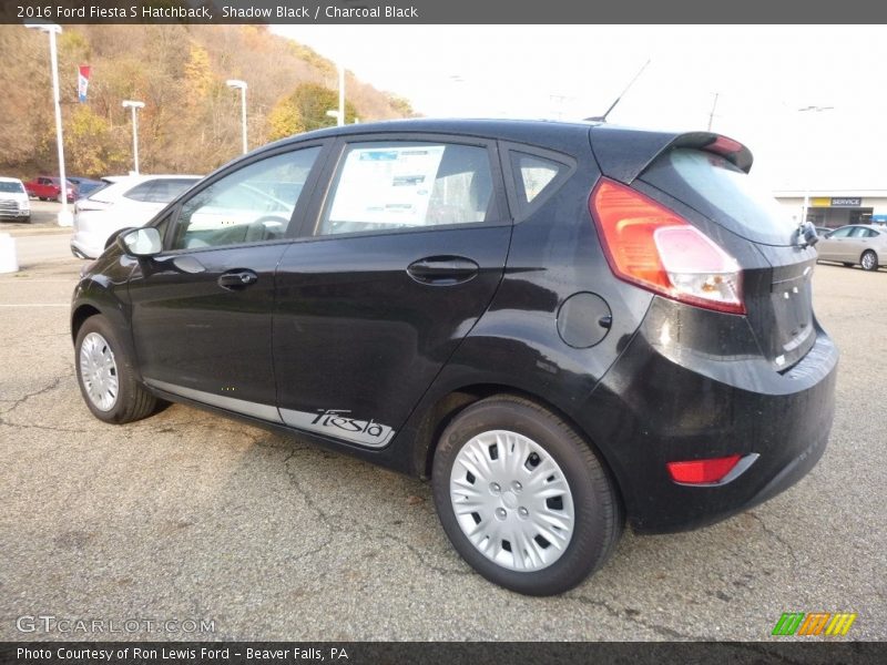 Shadow Black / Charcoal Black 2016 Ford Fiesta S Hatchback