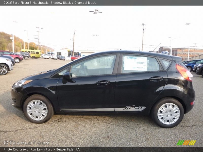 Shadow Black / Charcoal Black 2016 Ford Fiesta S Hatchback