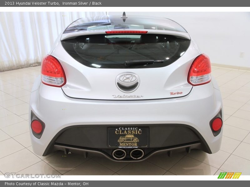 Ironman Silver / Black 2013 Hyundai Veloster Turbo
