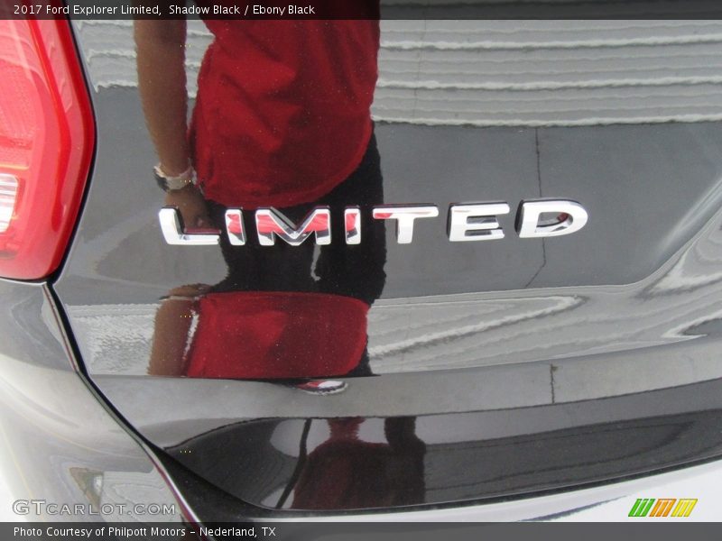 Shadow Black / Ebony Black 2017 Ford Explorer Limited