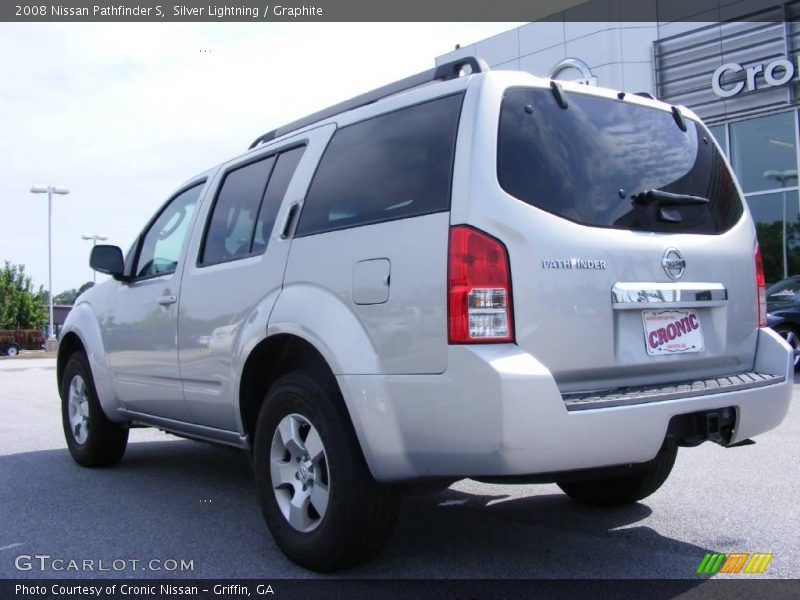 Silver Lightning / Graphite 2008 Nissan Pathfinder S