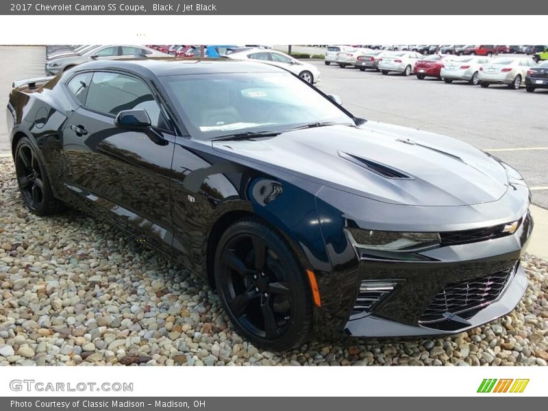 Black / Jet Black 2017 Chevrolet Camaro SS Coupe