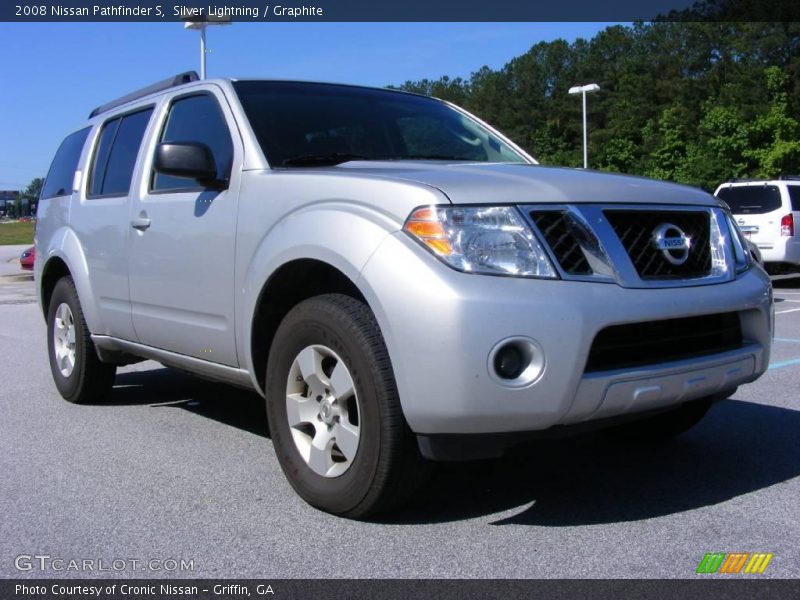 Silver Lightning / Graphite 2008 Nissan Pathfinder S