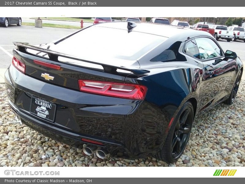 Black / Jet Black 2017 Chevrolet Camaro SS Coupe