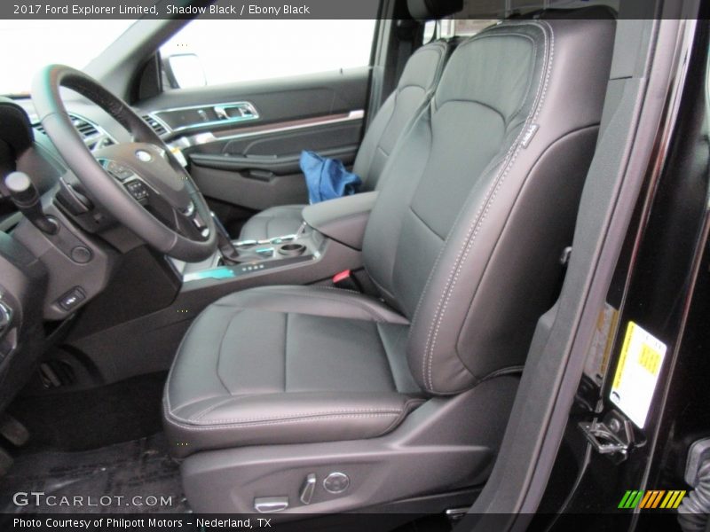 Shadow Black / Ebony Black 2017 Ford Explorer Limited