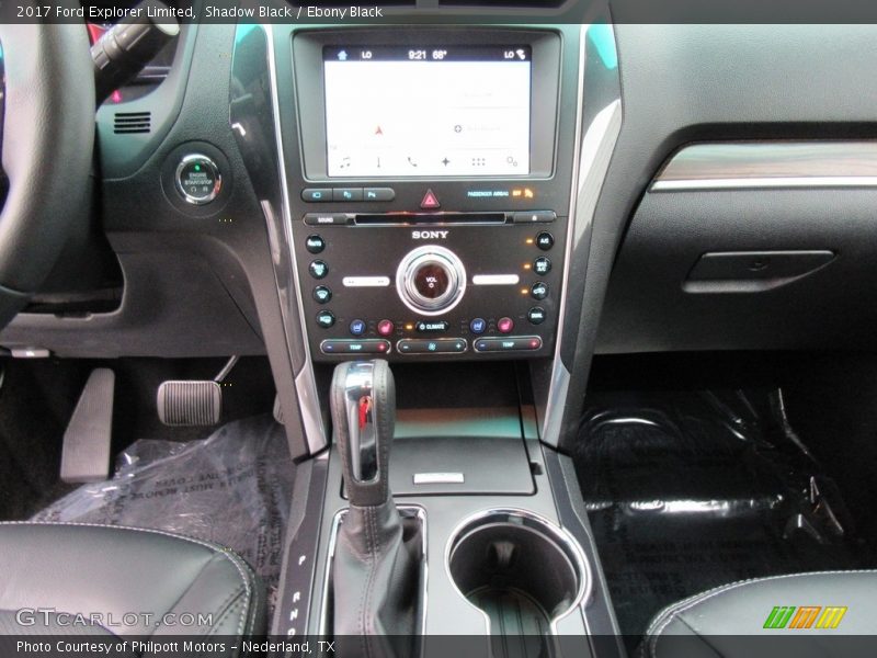 Shadow Black / Ebony Black 2017 Ford Explorer Limited
