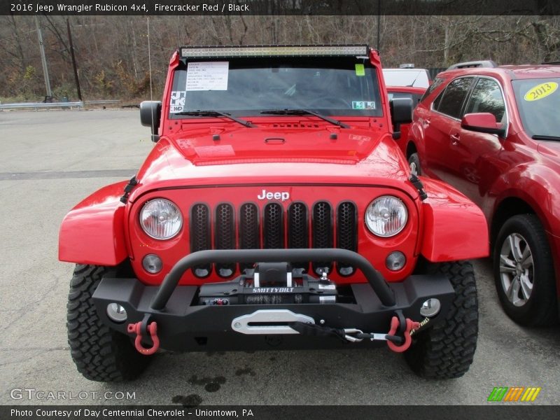 Firecracker Red / Black 2016 Jeep Wrangler Rubicon 4x4