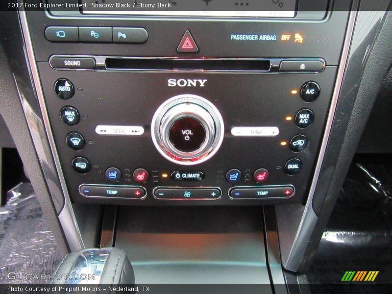 Shadow Black / Ebony Black 2017 Ford Explorer Limited