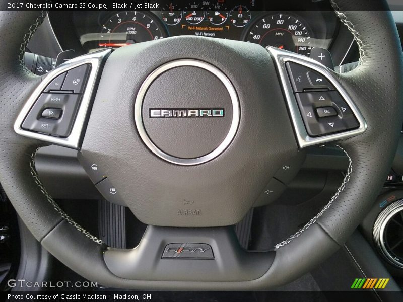Black / Jet Black 2017 Chevrolet Camaro SS Coupe