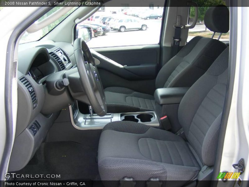 Silver Lightning / Graphite 2008 Nissan Pathfinder S