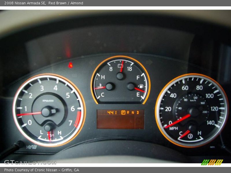 Red Brawn / Almond 2008 Nissan Armada SE