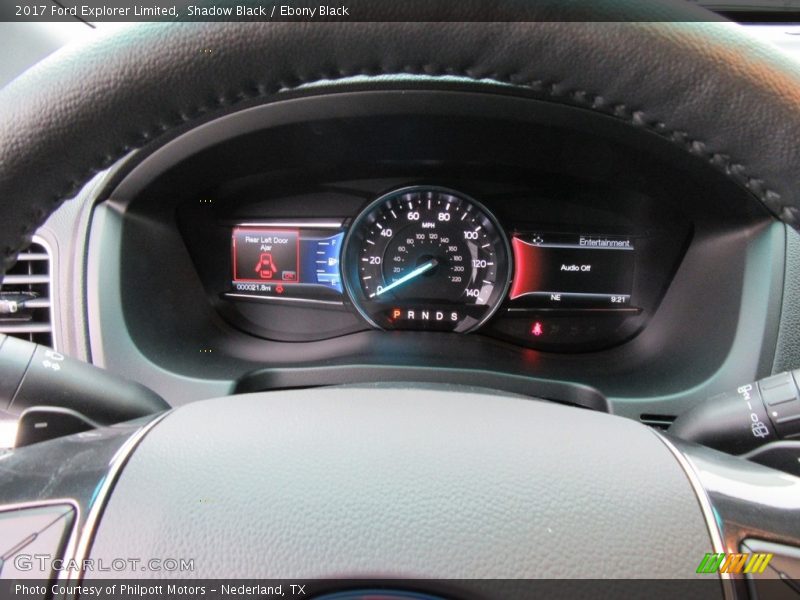 Shadow Black / Ebony Black 2017 Ford Explorer Limited
