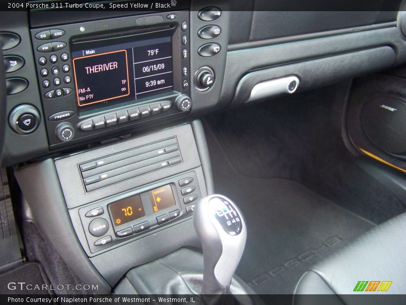 Speed Yellow / Black 2004 Porsche 911 Turbo Coupe