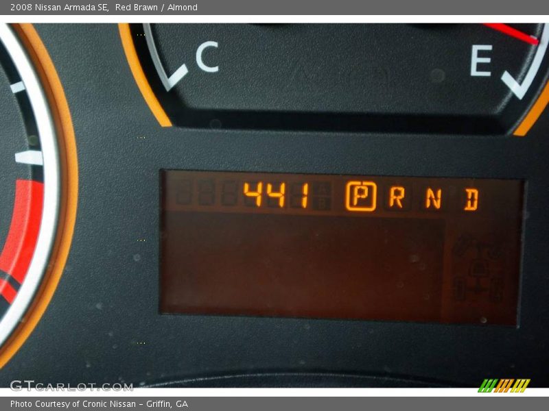 Red Brawn / Almond 2008 Nissan Armada SE