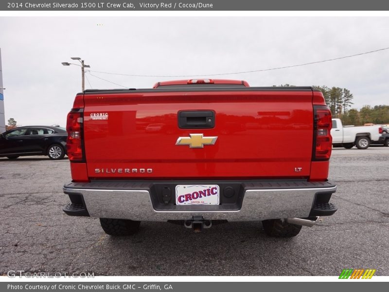 Victory Red / Cocoa/Dune 2014 Chevrolet Silverado 1500 LT Crew Cab