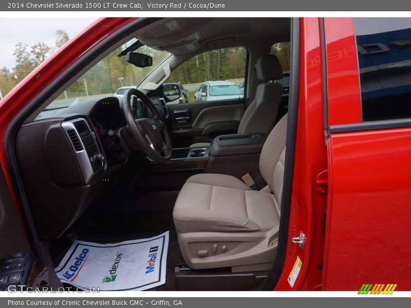 Victory Red / Cocoa/Dune 2014 Chevrolet Silverado 1500 LT Crew Cab