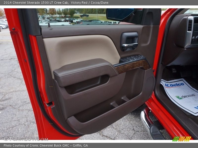 Victory Red / Cocoa/Dune 2014 Chevrolet Silverado 1500 LT Crew Cab