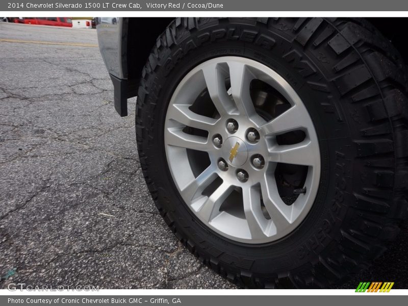 Victory Red / Cocoa/Dune 2014 Chevrolet Silverado 1500 LT Crew Cab