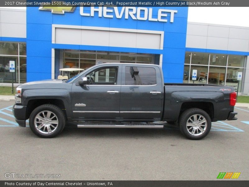  2017 Silverado 1500 High Country Crew Cab 4x4 Pepperdust Metallic