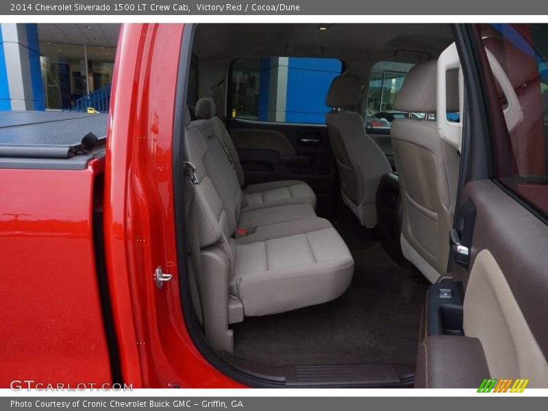 Victory Red / Cocoa/Dune 2014 Chevrolet Silverado 1500 LT Crew Cab