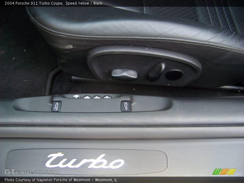 Speed Yellow / Black 2004 Porsche 911 Turbo Coupe