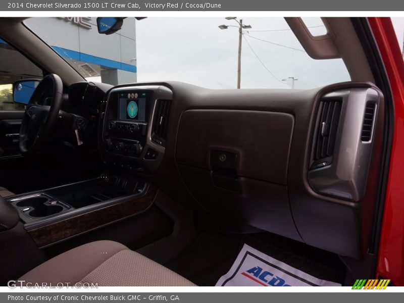 Victory Red / Cocoa/Dune 2014 Chevrolet Silverado 1500 LT Crew Cab