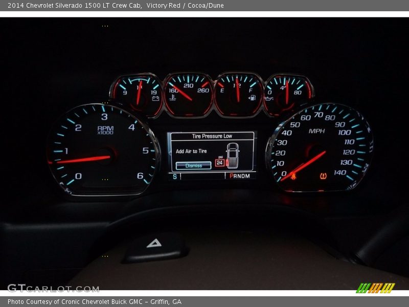 Victory Red / Cocoa/Dune 2014 Chevrolet Silverado 1500 LT Crew Cab