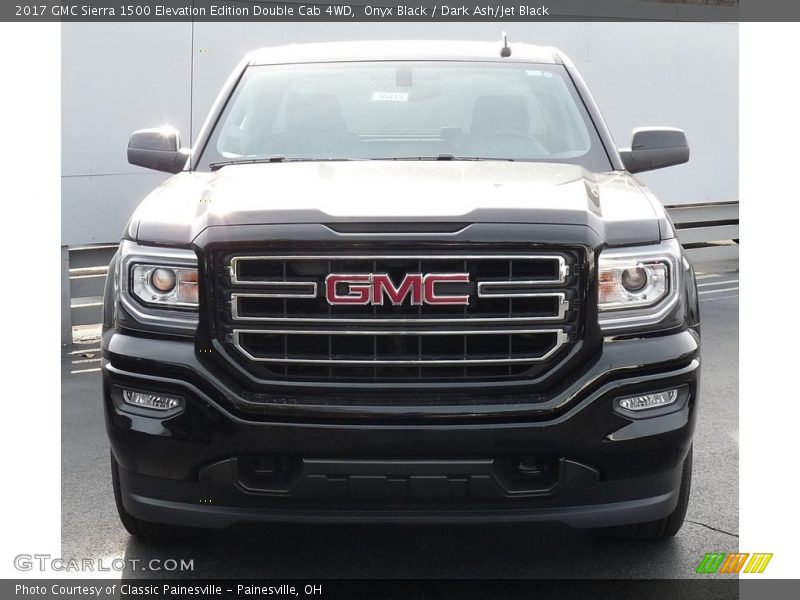  2017 Sierra 1500 Elevation Edition Double Cab 4WD Onyx Black