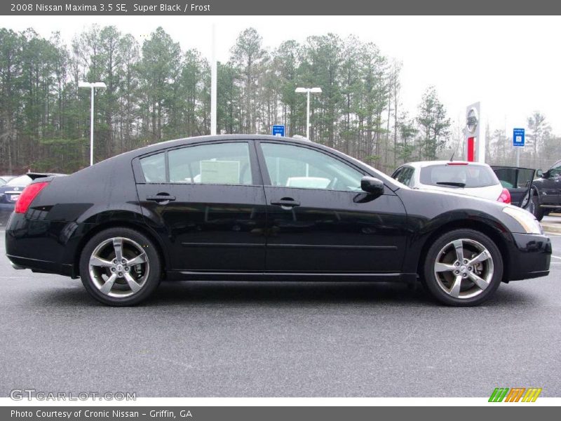 Super Black / Frost 2008 Nissan Maxima 3.5 SE