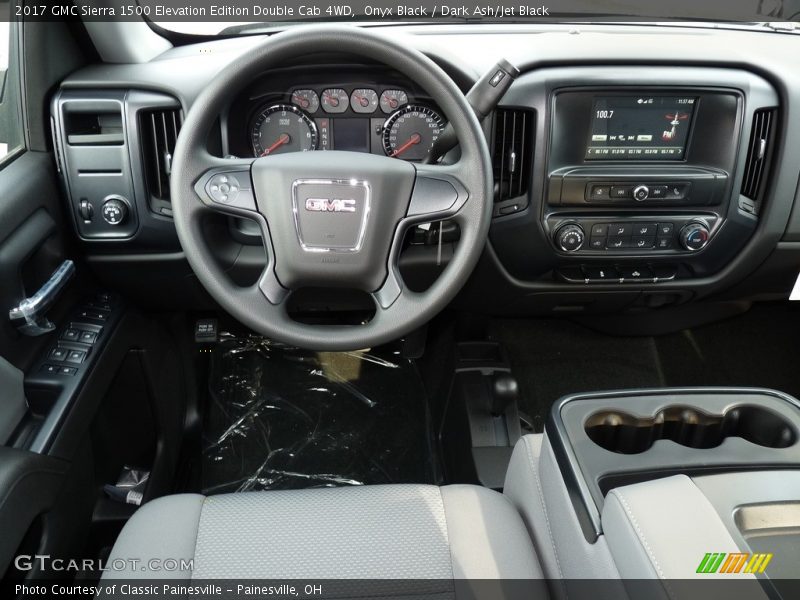 Dashboard of 2017 Sierra 1500 Elevation Edition Double Cab 4WD