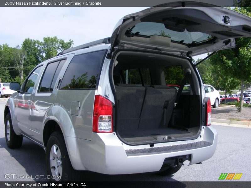 Silver Lightning / Graphite 2008 Nissan Pathfinder S