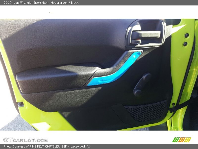 Hypergreen / Black 2017 Jeep Wrangler Sport 4x4
