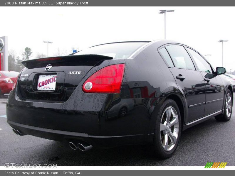 Super Black / Frost 2008 Nissan Maxima 3.5 SE