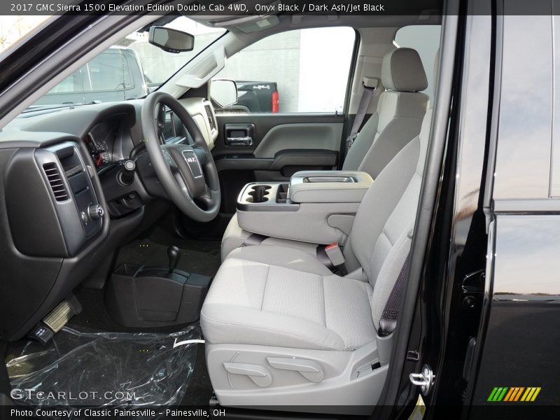  2017 Sierra 1500 Elevation Edition Double Cab 4WD Dark Ash/Jet Black Interior