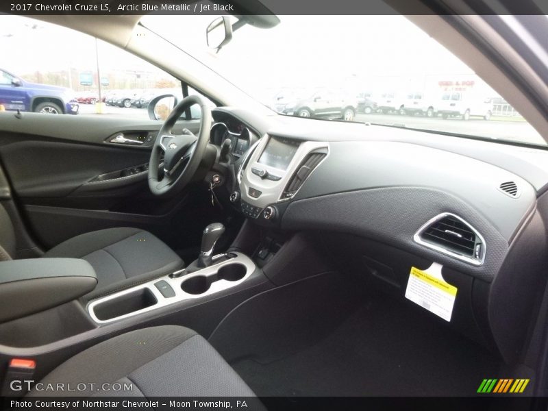 Arctic Blue Metallic / Jet Black 2017 Chevrolet Cruze LS