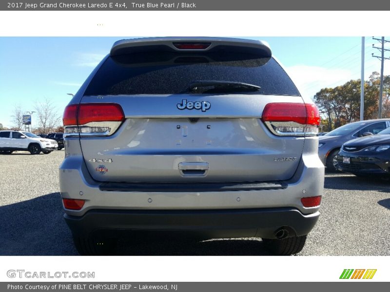 True Blue Pearl / Black 2017 Jeep Grand Cherokee Laredo E 4x4