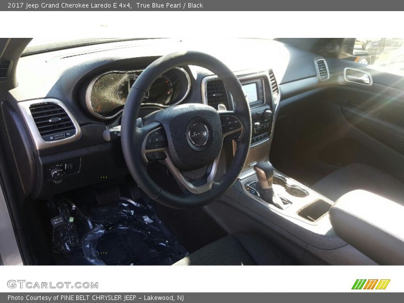True Blue Pearl / Black 2017 Jeep Grand Cherokee Laredo E 4x4