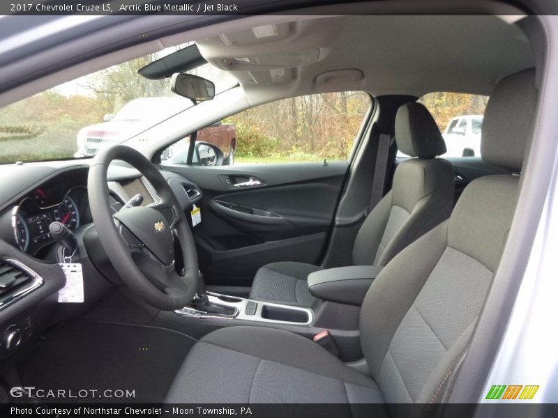 Arctic Blue Metallic / Jet Black 2017 Chevrolet Cruze LS