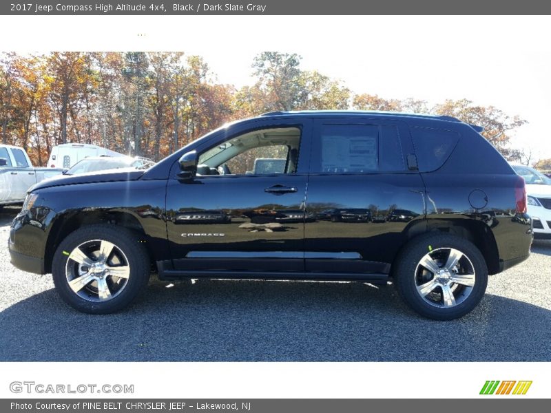 Black / Dark Slate Gray 2017 Jeep Compass High Altitude 4x4