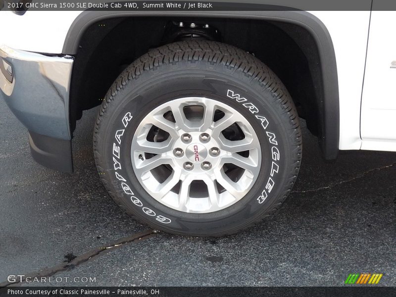  2017 Sierra 1500 SLE Double Cab 4WD Wheel