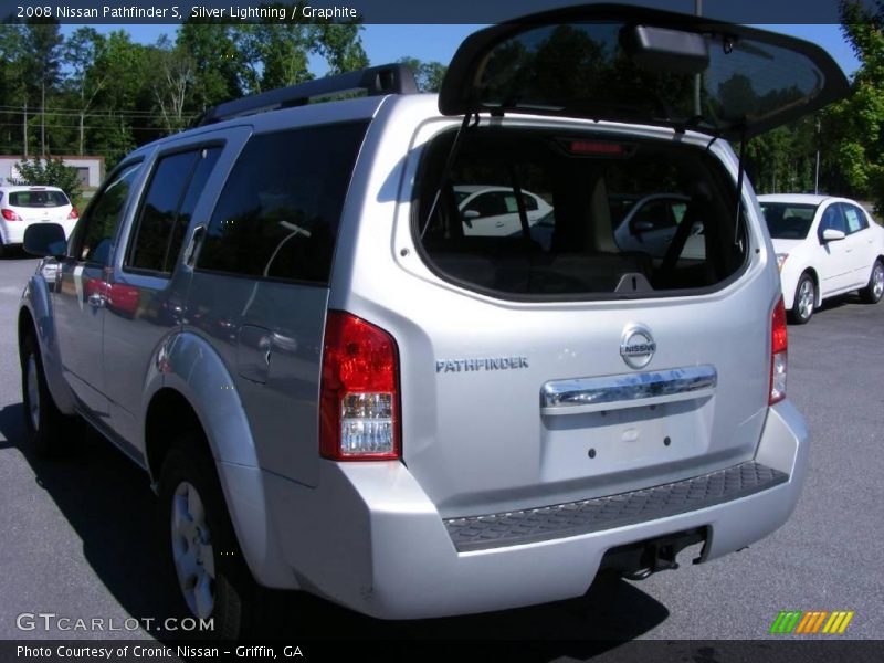Silver Lightning / Graphite 2008 Nissan Pathfinder S