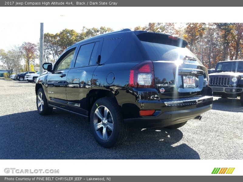 Black / Dark Slate Gray 2017 Jeep Compass High Altitude 4x4