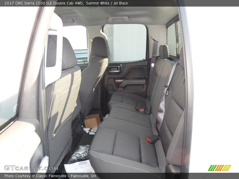 Rear Seat of 2017 Sierra 1500 SLE Double Cab 4WD