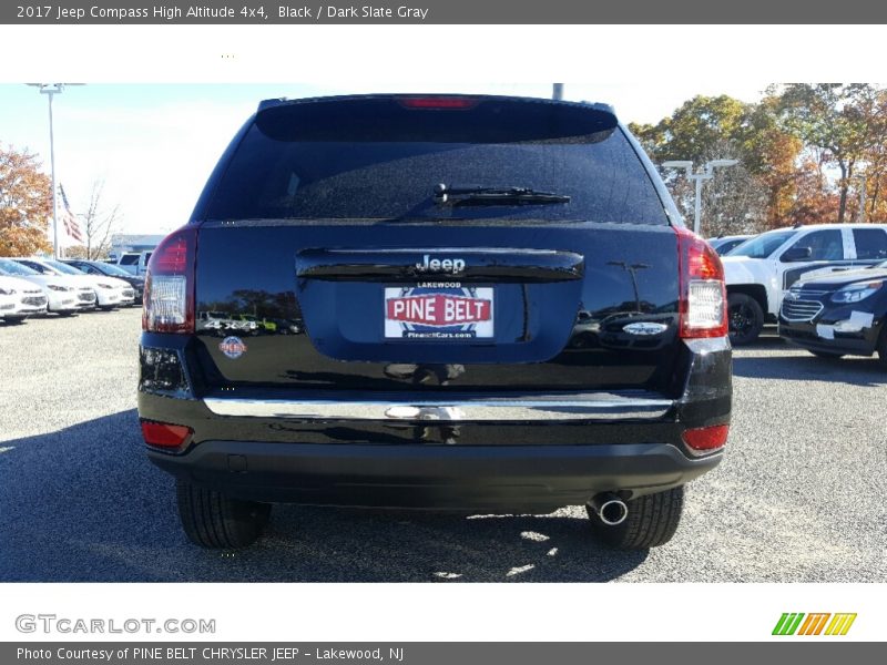 Black / Dark Slate Gray 2017 Jeep Compass High Altitude 4x4