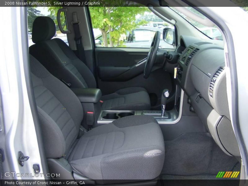 Silver Lightning / Graphite 2008 Nissan Pathfinder S